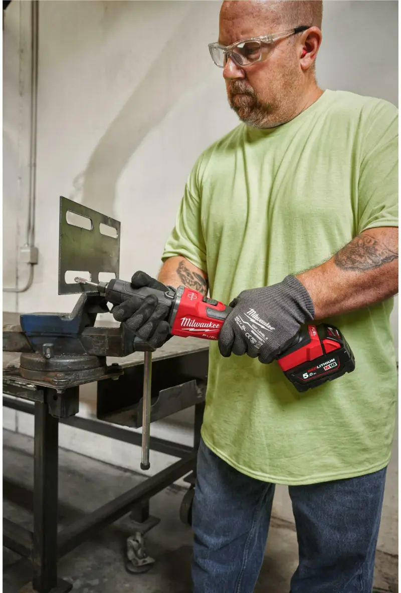 Aku přímá bruska Milwaukee M18 FDGRB-0X, pro stopkové nástroje 6 a 8 mm, bez Aku, 4933480953 (MI4933480953)